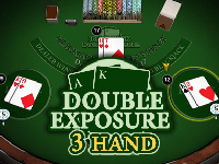 3 Hand Blackjack Double Exposure